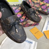 Louis Vuitton 2022ss Ladies New Luxury Brand Classic Fashion Loafers With Original Box