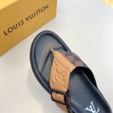 Louis Vuitton Men's Spring Summer Slippers with Original Box