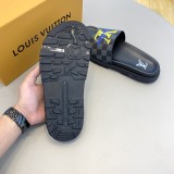 Louis Vuitton Men's Spring Summer Slippers with Original Box