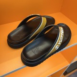 Louis Vuitton Men's Spring Summer Slippers with Original Box