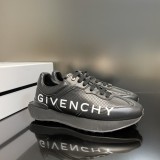 Givenchy Men's Cutout Calfskin Vintage Sneakers with Original Box