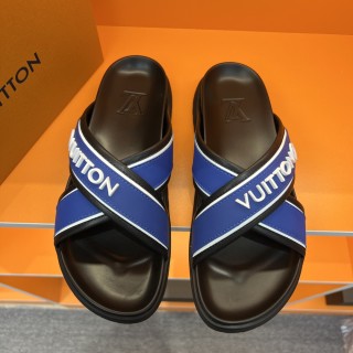 Louis Vuitton Men's Spring Summer Slippers with Original Box