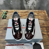 Prada Men's Luxury Brand Classic Sneakers With Original Box