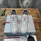 Prada Men's Luxury Brand Classic Sneakers With Original Box