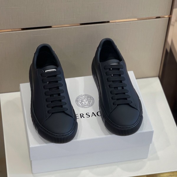 Versace New Men's Small White Shoes Casual Sneakers With Original Box