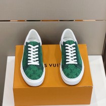 Louis Vuitton 2022 latest men's lace-up casual sneakers with original box