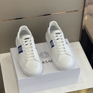 Versace New Men's Small White Shoes Casual Sneakers With Original Box