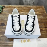 Dior latest platform white shoes couples casual sneakers with original box