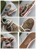 Gucci New Men's and Women's Casual Vintage Bowling Shoes Casual Sneakers with Original Box