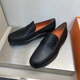 Hermes luxury brand men's casual business shoes with original box