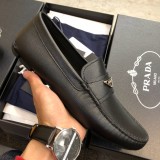 Prada Men's Fashion Casual Driving Slip-On Shoes with Original Box