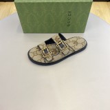 Gucci High-end Men's Summer Casual Loose and Comfortable Slippers with Original Box