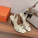 Hermes 2022 early spring counter new high-heeled sandals with original box