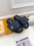 Louis Vuitton 2022 spring and summer new products for men and women the latest down slippers with original box