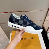 Louis Vuitton Men's Luxury Brand Casual Sneakers with Original Box