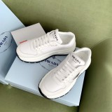 Prada Platform Lace Up Women's Casual Sneakers Original Original Box