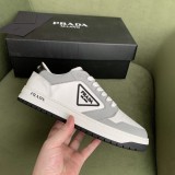 Prada 22 spring/summer new sneakers couples triangle standard casual sports shoelaces original box