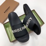 Burberry Couples Summer New Alphabet Slippers With Original Box