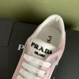 Prada 22 spring/summer new sneakers couples triangle standard casual sports shoelaces original box