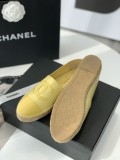 Chanel 2022 new luxury brand fisherman shoes with original box