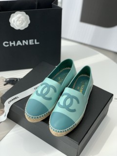 Chanel 2022 new luxury brand fisherman shoes with original box