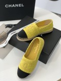 Chanel 2022 new luxury brand fisherman shoes with original box