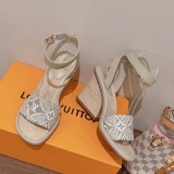 Louis Vuitton 2022 summer new latest high-end classic sandals with original box