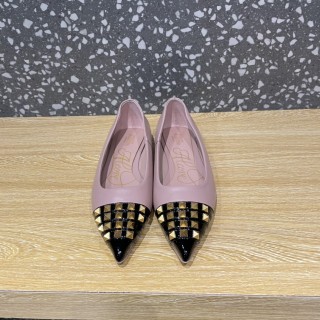 Valentino Ladies Latest Collection High Version Hot Rivet Element Casual Shoes With Original Box