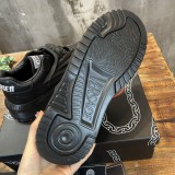 Versace Newest Explosive Spaceship Shoes Space Shoes Couples Casual Sneakers With Original Box