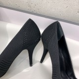 Balenciaga 2022 autumn and winter new pointed toe small high-heeled shoes with original box