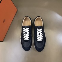 Hermes New Men's Luxury Brand Casual Sneakers with Original Box