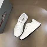 Prada Men's Classic Luxury Brand Casual Sneakers with Original Box