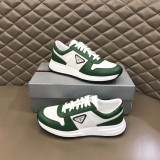 Prada Men's Classic Luxury Brand Casual Sneakers with Original Box