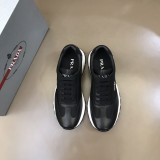 Prada Men's Classic Luxury Brand Casual Sneakers with Original Box