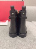 Valentino New Studded Biker Boots In Original Box