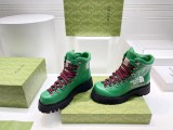 Gucci 2022 men's and women's retro autumn latest collaboration joint explosion knight boots with original box