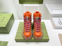 Gucci 2022 men's and women's retro autumn latest collaboration joint explosion knight boots with original box