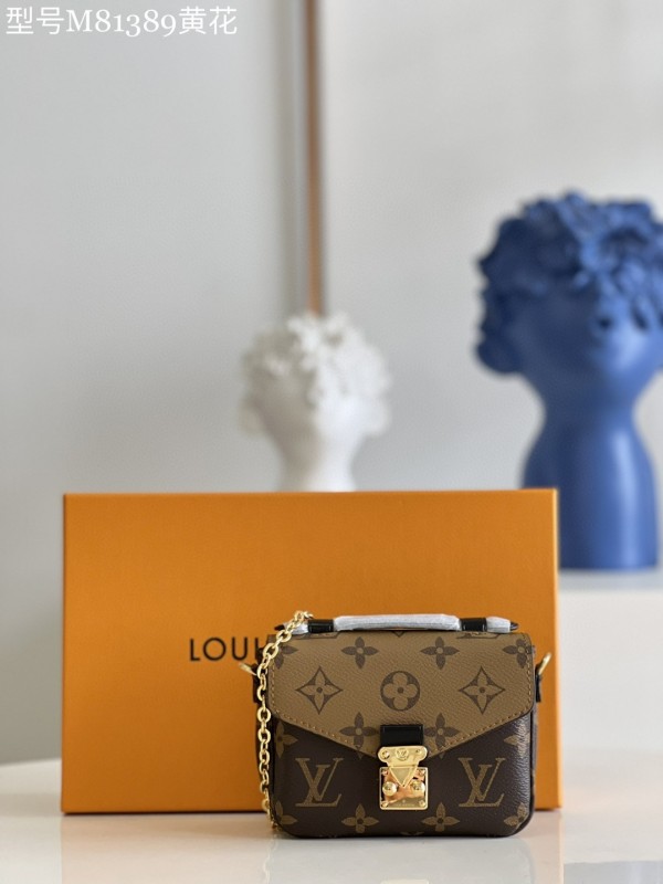 Louis Vuitton Women's Bag Shoulder Crossbody Luxury Crossbody Handbag Calfskin w/ naOriginil Box