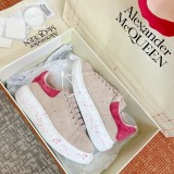 Alexander McQueen men's and women's latest color small white shoes casual sneakers with original box