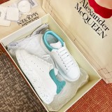 Alexander McQueen men's and women's latest color small white shoes casual sneakers with original box