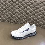 Prada Men's High-End Luxury Air Cushioned Casual Sneakers With Original Box