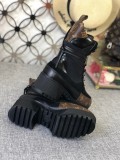 Louis Vuitton autumn and winter new high-end handmade series sand boots with original box