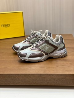 Fendi Couples Casual Fashion Sneakers with original box