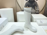 Dior 2022 autumn and winter latest runway Chelsea high boots round toe series with original box