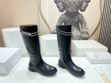 Dior 2022 autumn and winter latest runway Chelsea high boots round toe series with original box