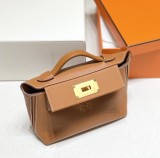 Hermes Women's Bag Shoulder Crossbody Luxury Crossbody Handbag Calfskin w/ naOriginil Box