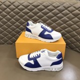 Louis Vuitton Men's Luxury Brand Classic Casual Sneakers With Original Box