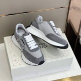 Alexander McQueen Couples Luxury Designer Sneakers Sneakers in original box