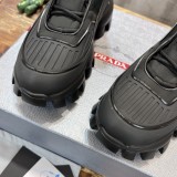 Prada Men's New Luxury Brand High-End Quality Double Layer Breathable Mesh Rest Boots Shoes With Original Box