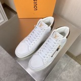 Louis Vuitton men's autumn and winter new high-top men's boots High-end men's casual high-top shoes with original box